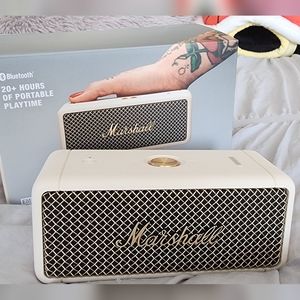 Marshall Emberton I cream Bluetooth speaker